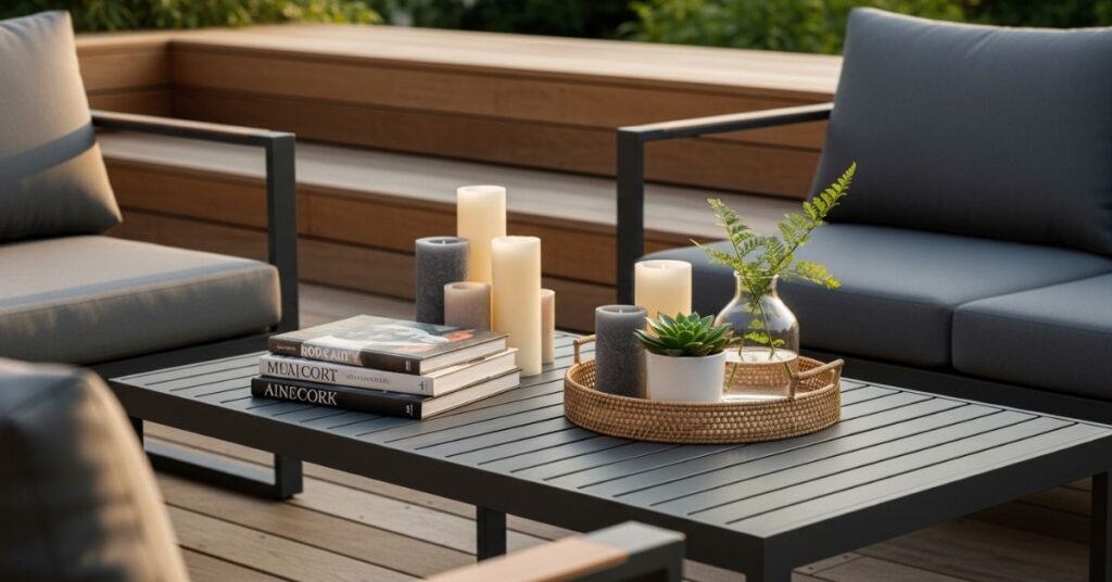 Outdoor Coffee Table Styling Ideas
