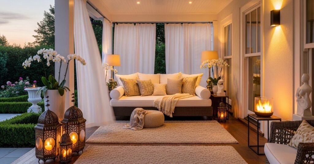 Outdoor Daybed for a Luxury Porch Experience