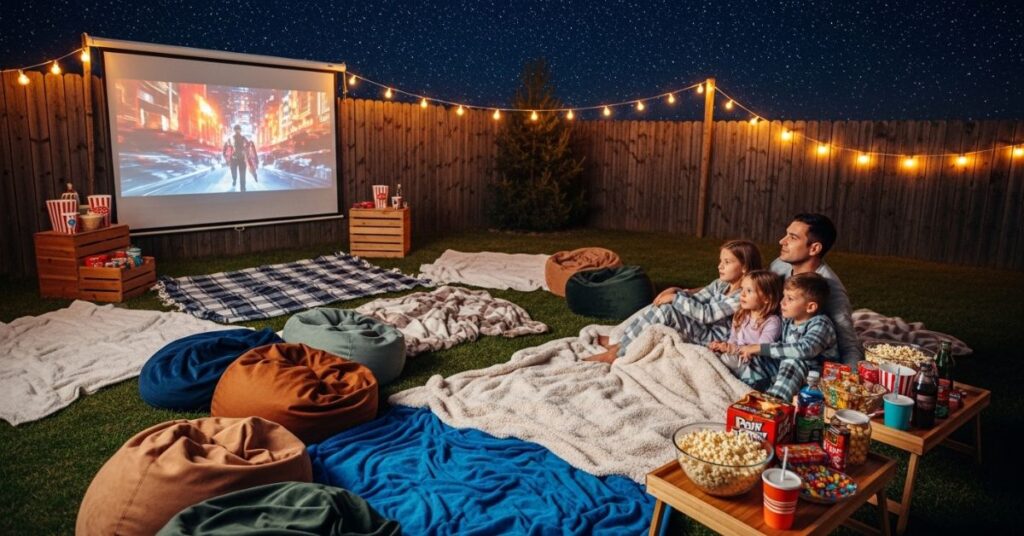Outdoor Movie Night Experience