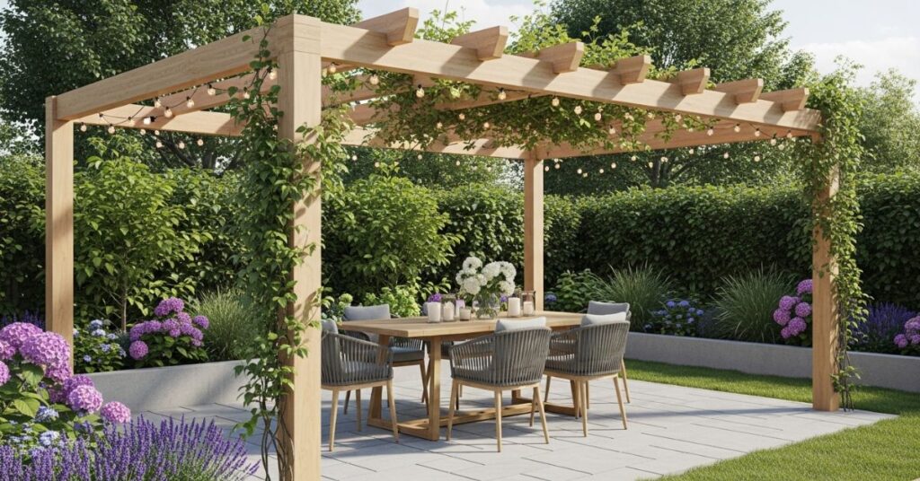 Pergola Style Modern Gazebo