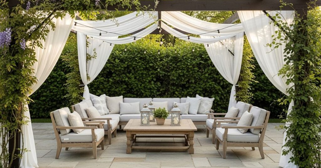 Pergola or Canopy Seating Area