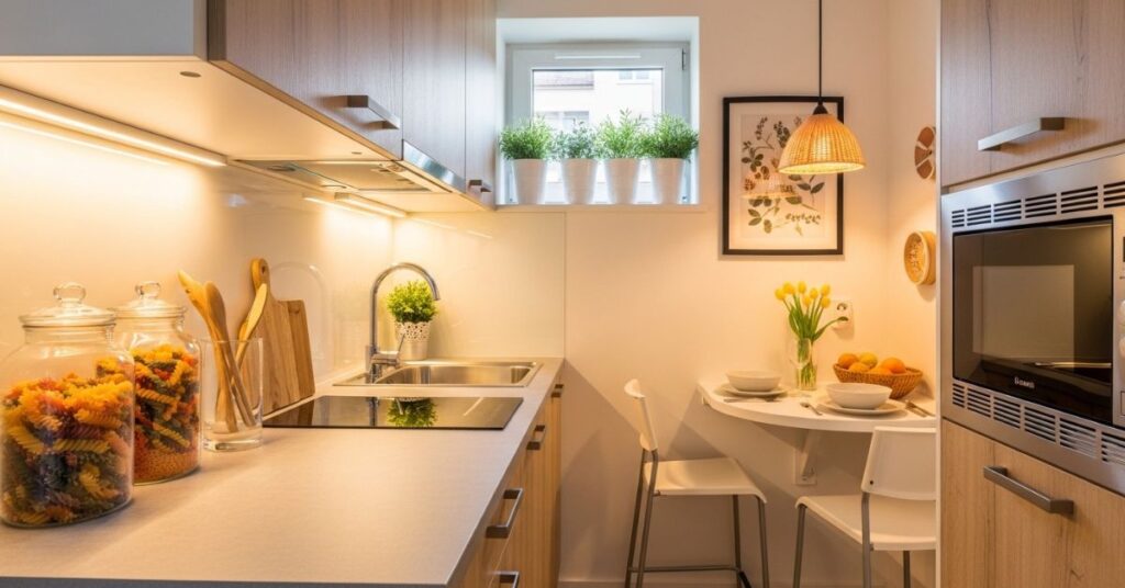 Personalized Decor That Makes a Small Kitchen Cozy