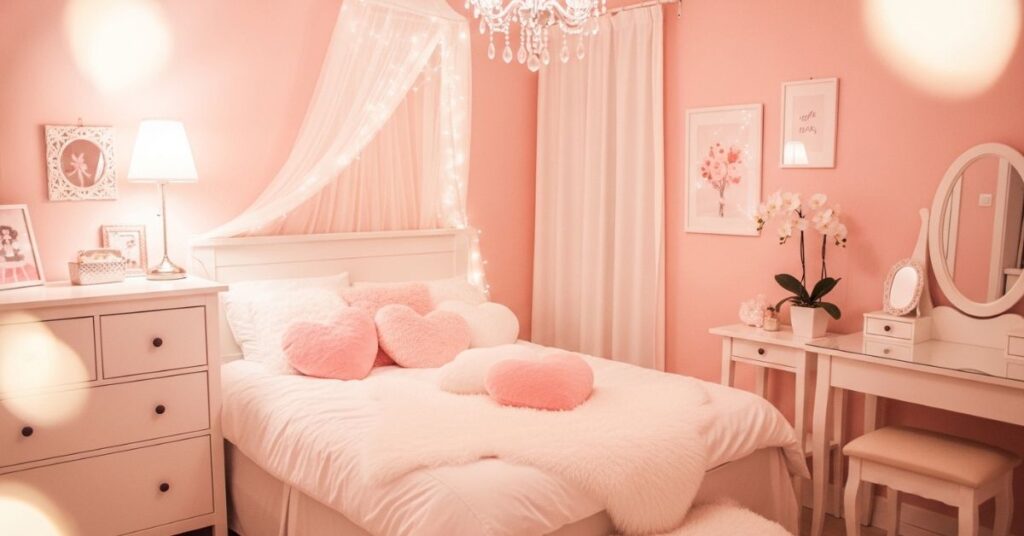 Pink-Themed Bedroom Ideas for Soft Feminine Vibes