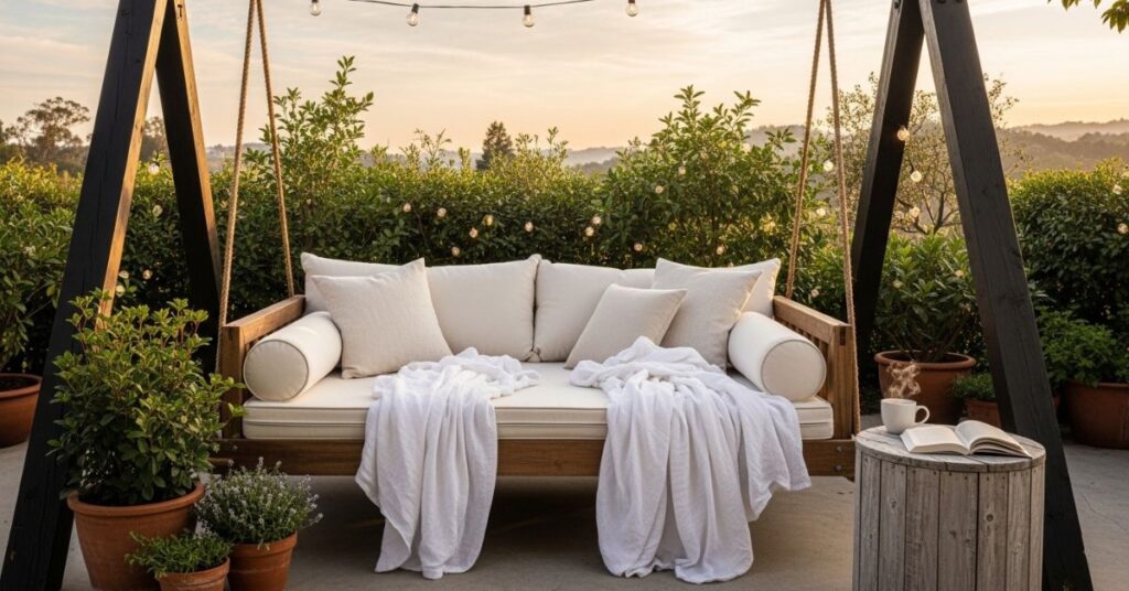 Porch Swing Bed for Ultimate Relaxation
