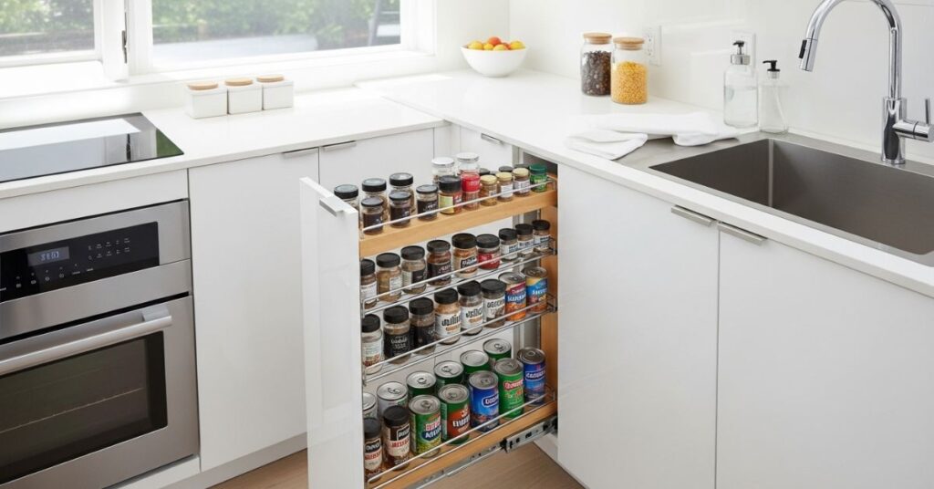 Pull-Out Pantry Solutions for Minimal Space