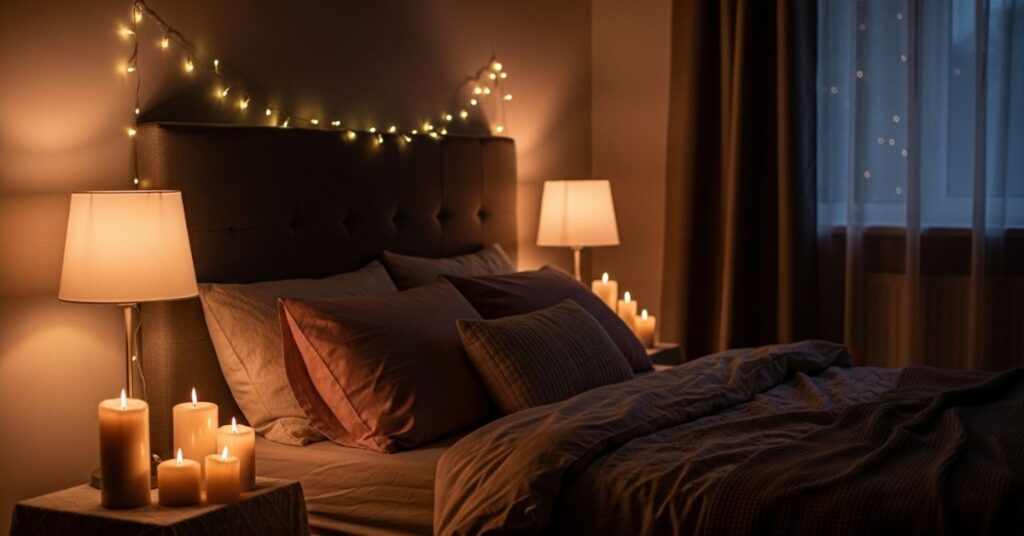 Romantic and Cozy Bedroom Lighting Ideas