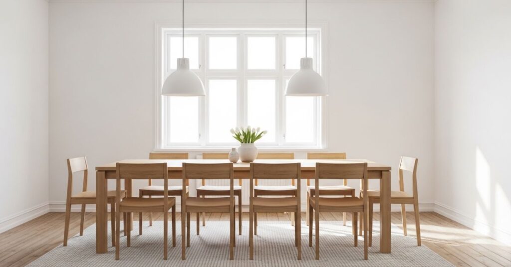 Scandinavian Dining Room Lighting Inspiration