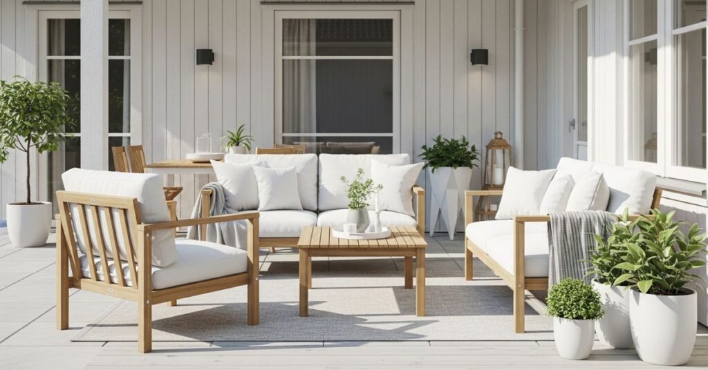 Scandinavian Style Outdoor Furniture Concepts