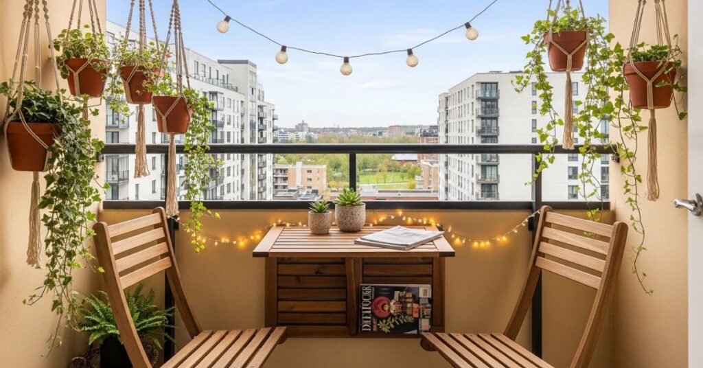 Small Balcony Furniture Ideas for Compact Spaces