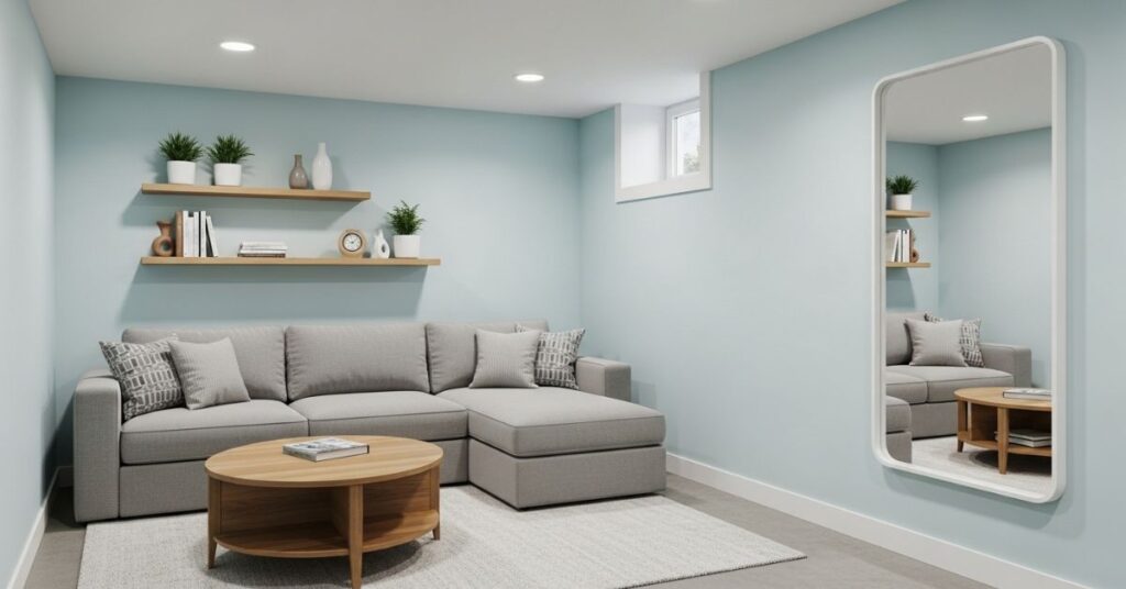 Small Basement Family Room Layout Ideas