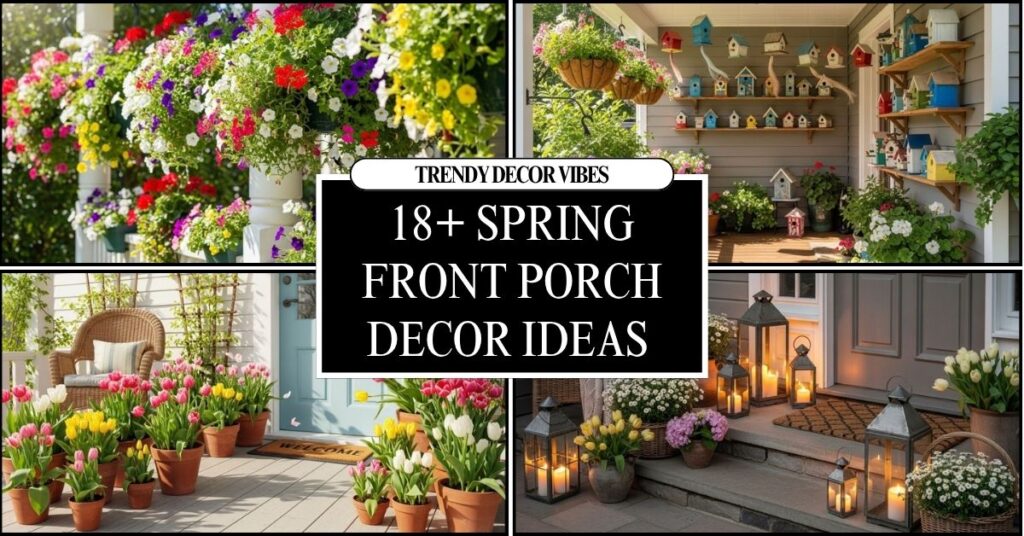 Spring Front Porch Decor Ideas