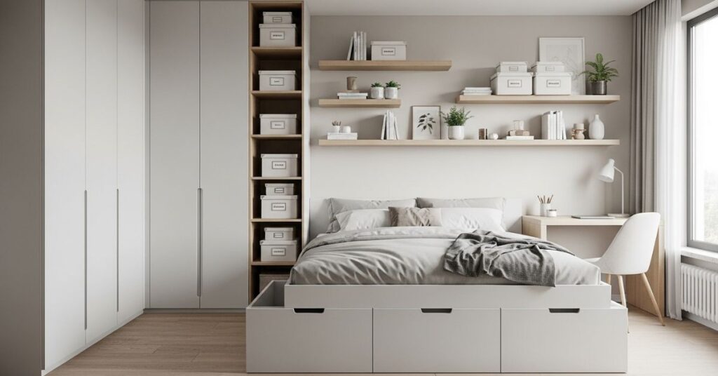 Storage Smart Bedroom Ideas for Organized Living