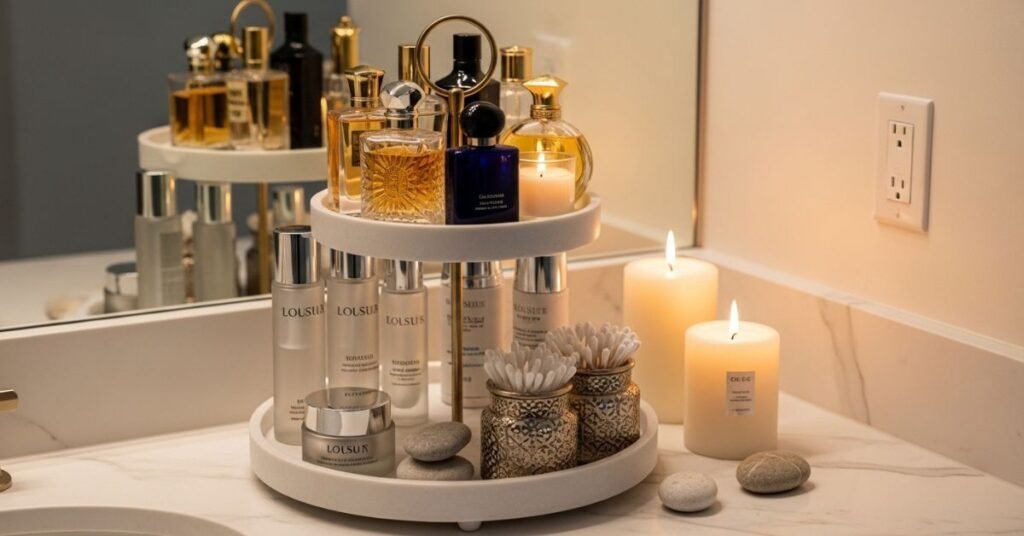 Tiered Trays for Countertop Storage