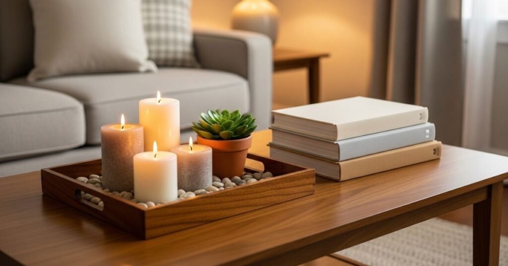 Tray Styling for Coffee Tables