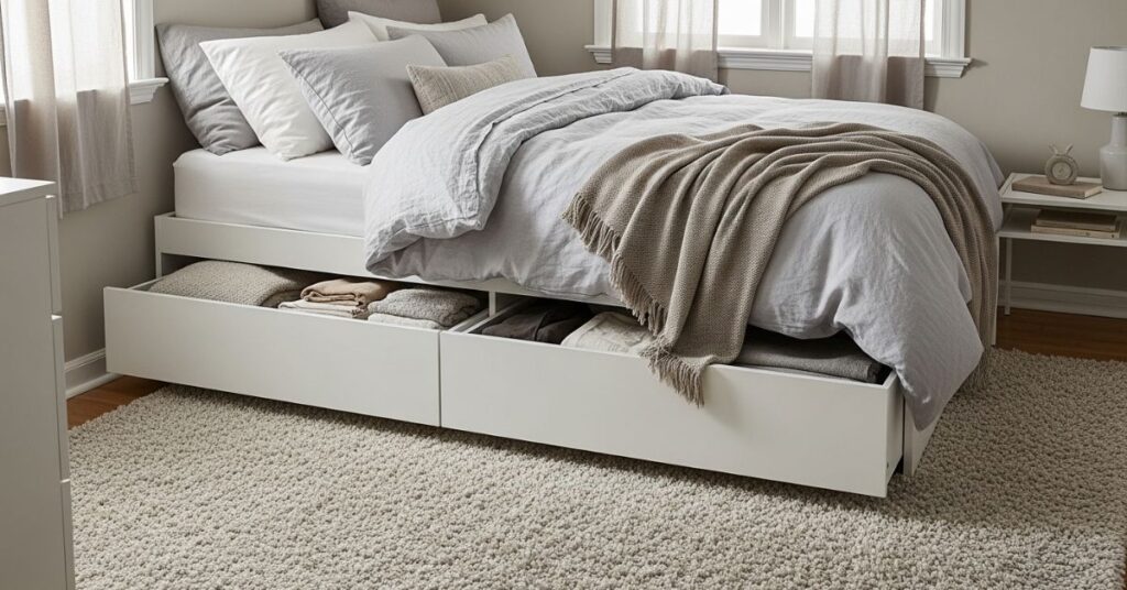 Under-Bed Storage Solutions That Hide Clutter