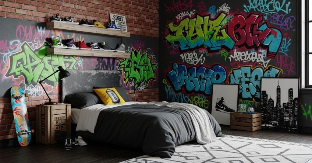 Urban Street Style Bedroom Look