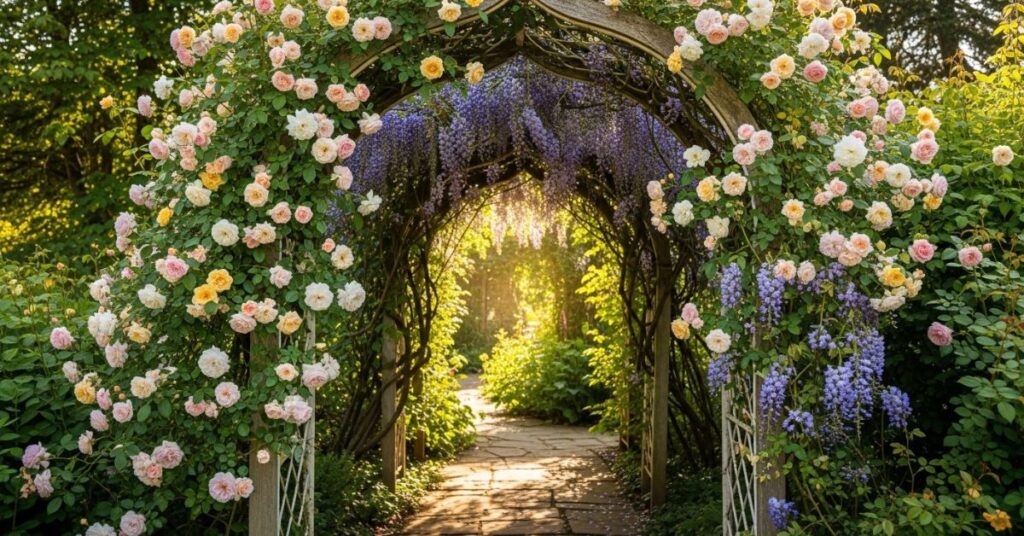 Vintage Archway Entrance