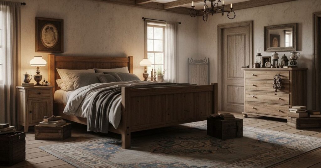 Vintage Rugs with Faded Patterns