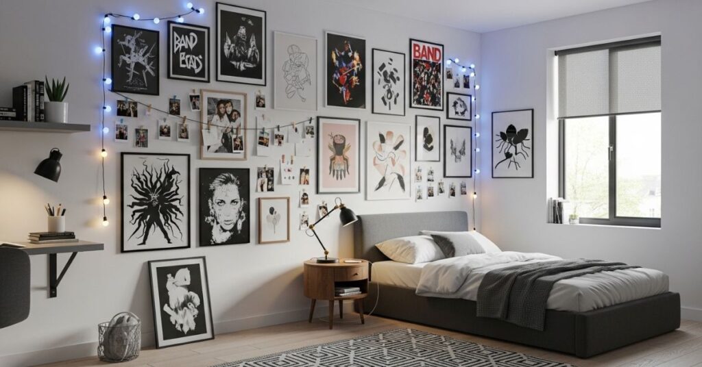 Wall Poster and Gallery Bedroom Ideas