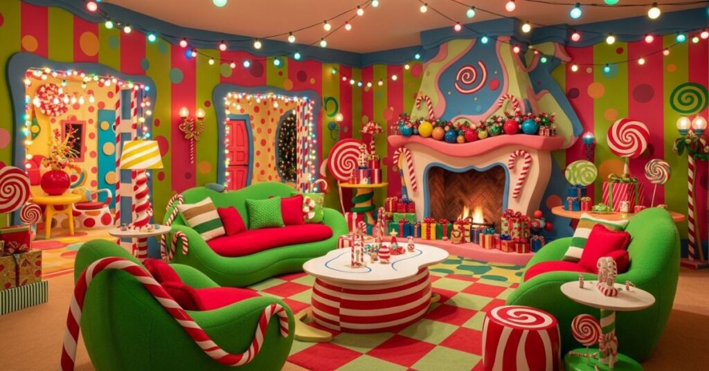 Whoville-Inspired Living Room Decor Theme