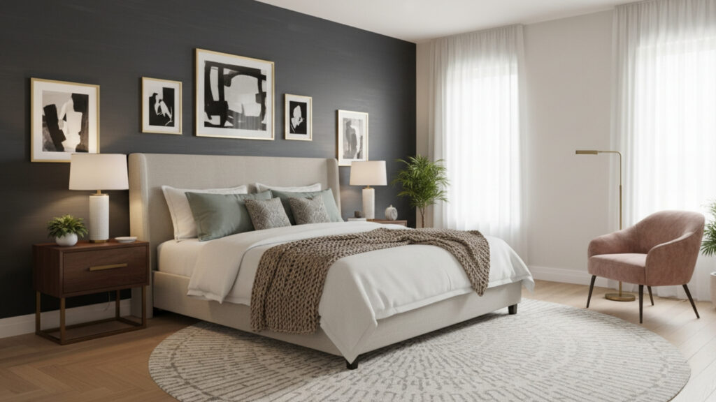 Accent Wall Designs for Adding Depth and Character to Bedrooms