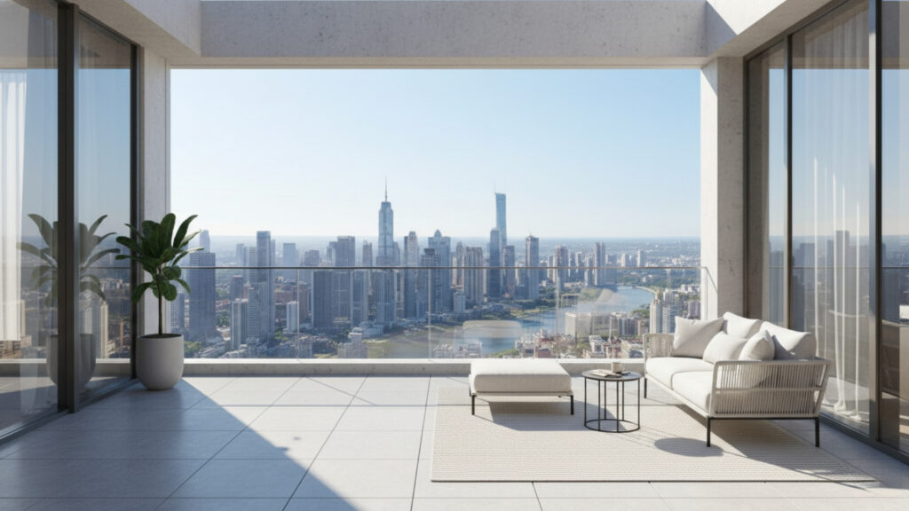 Balcony Glass Railing Ideas for Open and Spacious Visual Effect