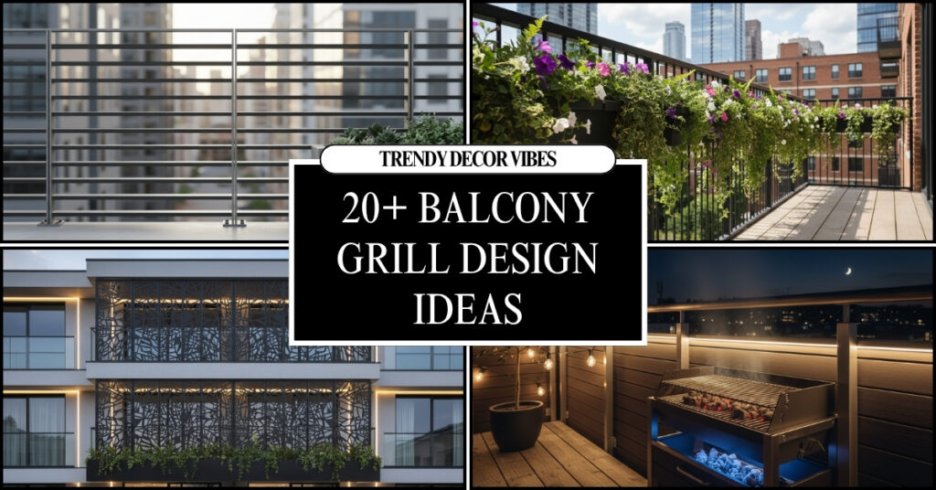 balcony grill design ideas
