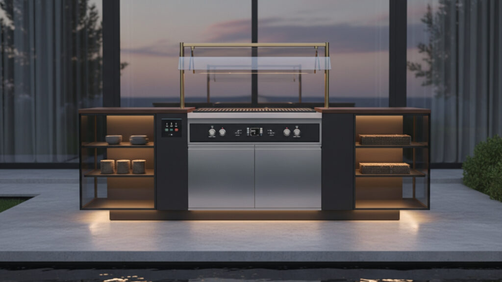 Balcony Grill with Mixed Material Design for Contemporary Look