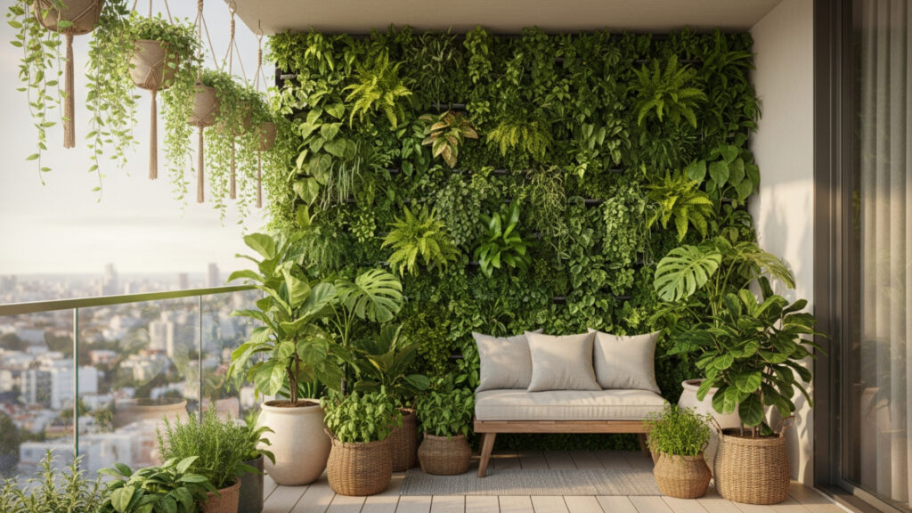 Balcony Plant Decor Ideas for Fresh and Natural Outdoor Feel