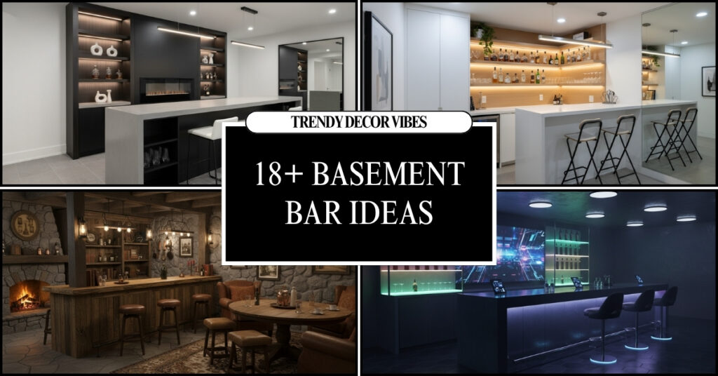Basement Bar Ideas for Stylish and Functional Home Setup