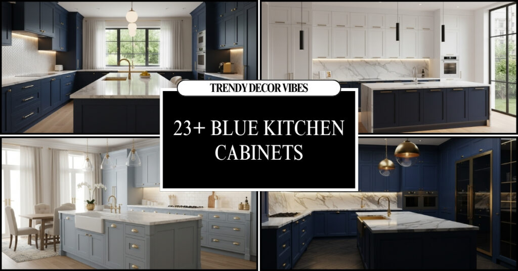 Blue Kitchen Cabinets Ideas