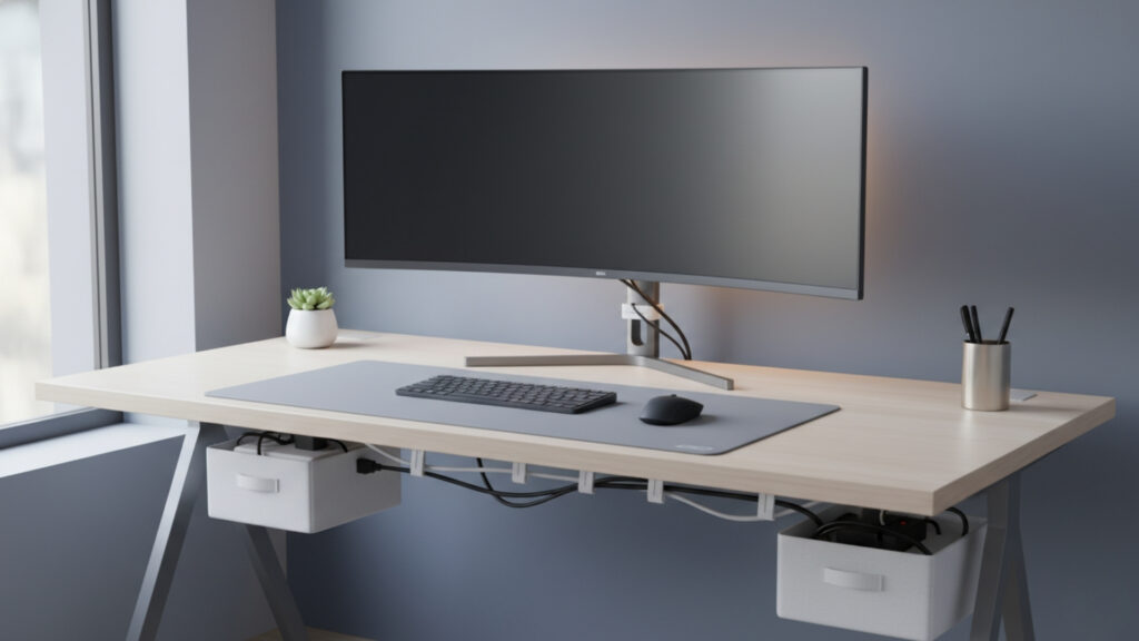 Cable Management Solutions for a Clean Desk Appearance