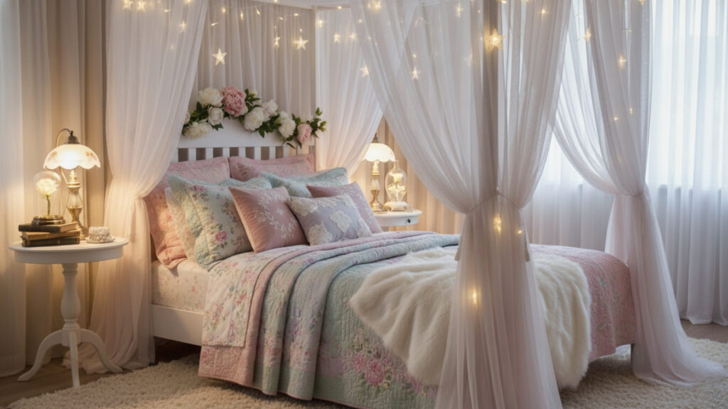 Canopy Bed Styling for a Soft and Dreamy Bedroom Aesthetic