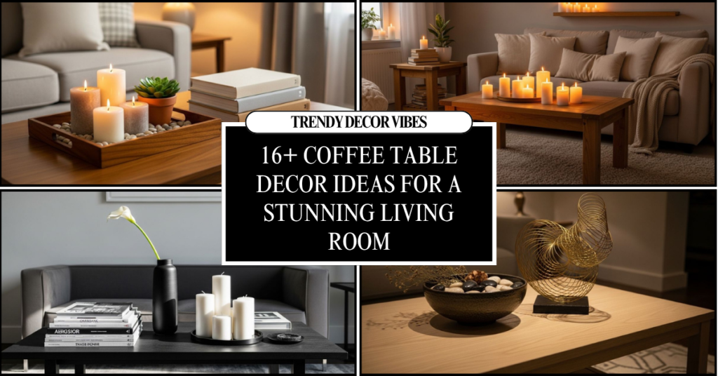 Coffee Table Decor Ideas