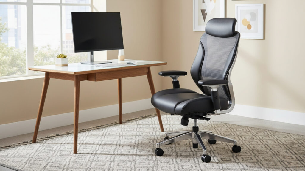 Comfortable Desk Chair with Style and Ergonomics