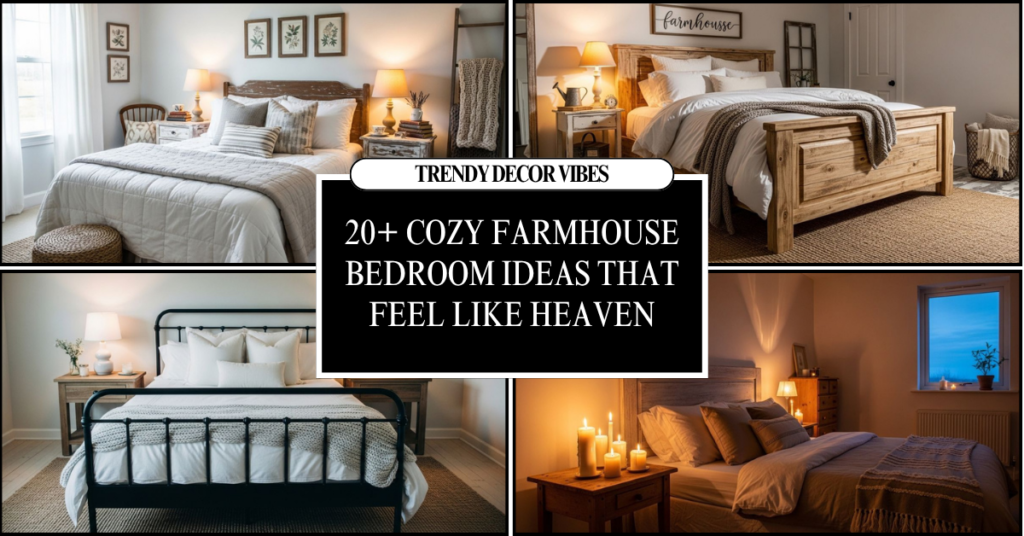 cozy farmhouse bedroom ideas