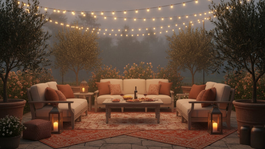 Cozy Patio String Lights Setup for Warm and Inviting Evenings