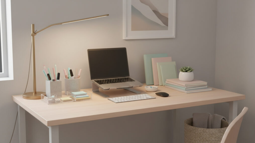 Decorative Desk Accessories for a Stylish and Organized Study Area
