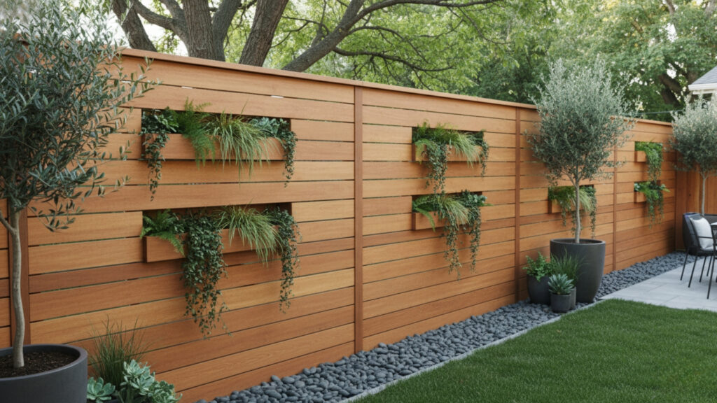 Decorative Fence Ideas for Stylish and Private Backyard Look
