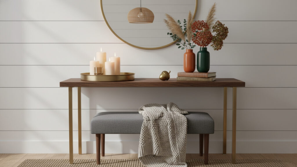 Decorative Trays to Organize and Style Entry Table Items