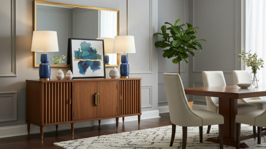 Dining Room Buffet Decor Ideas for Stylish Functional Storage