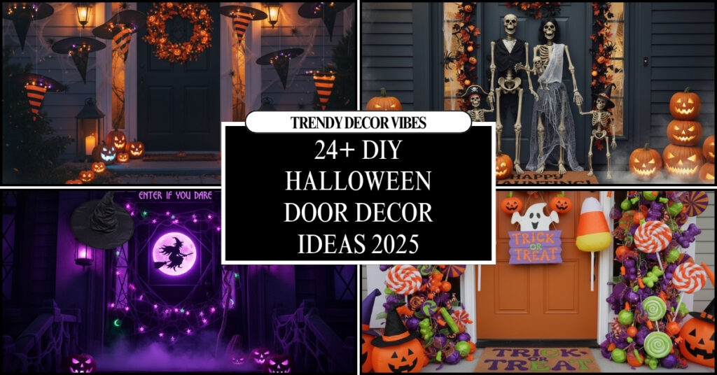 DIY Halloween Door Decor Ideas