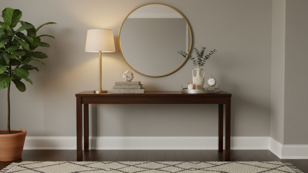 Entryway Table Lamp Decor Ideas for Bright Stylish Ambiance