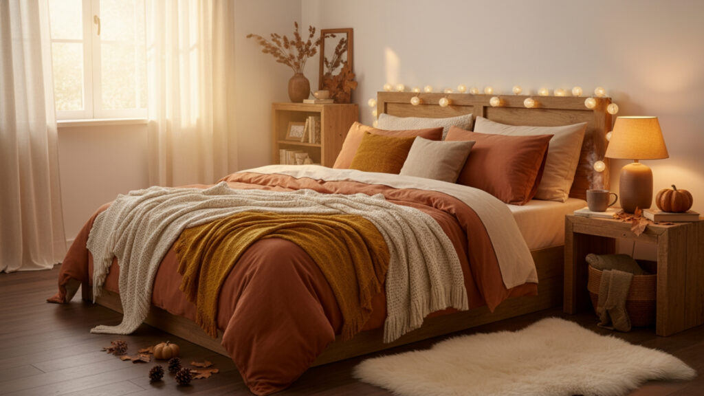 Fall Bedroom Decor Ideas for a Cozy and Relaxing Seasonal Retreat