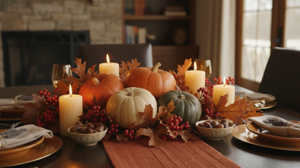 Fall-Inspired Centerpiece Ideas for Dining Tables and Gatherings