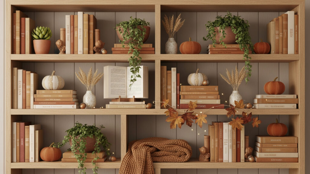 Fall Shelf Styling Ideas for Decorative and Functional Displays