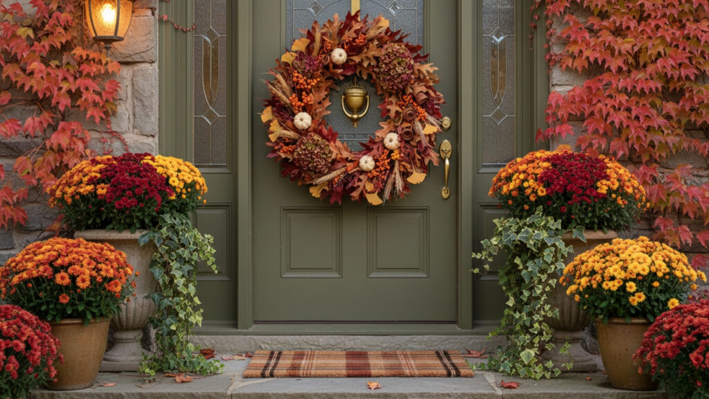 Fall Wreath Ideas for Front Doors to Create a Welcoming Entry