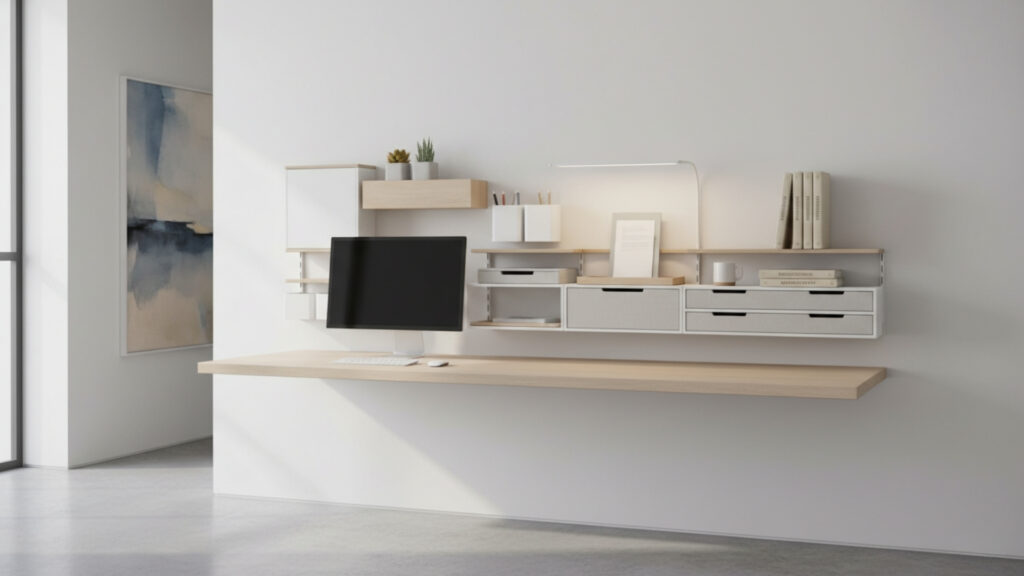 Floating Desk Accessories to Maximize Space and Function