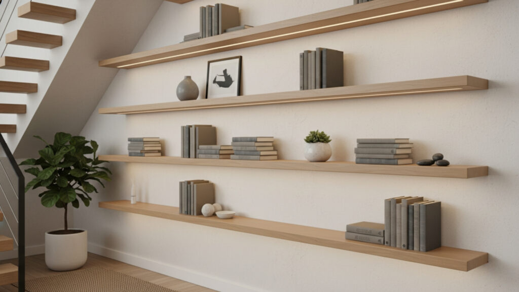 floating shelves decor ideas for functional and stylish display