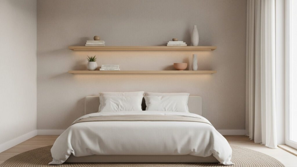 Floating Shelves Styling for Functional and Decorative Display Space